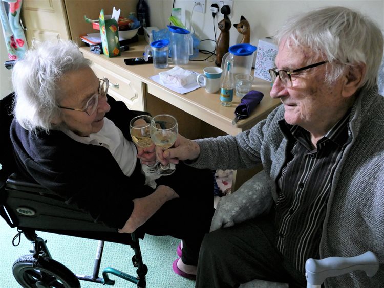Love is in the air – Copthorne residents reveal the secret to a happy marriage
